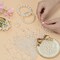 1200 Pcs Pearl Beads for Jewelry Making, 5 Size Round Pearls for Bracelets Making Kit Small Pearl Filler Beads with Hole for DIY Craft Necklace Earrings